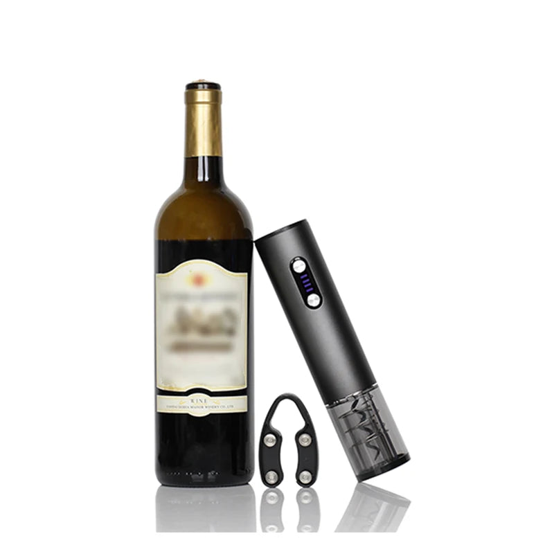 New Arrivals 2023 Innovative Electronic Gadget Novelty Wine Opener Rechargeable Bottle Corkscrew with Foil Cutter