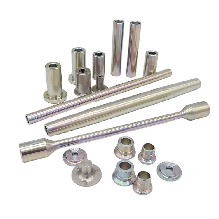 OEM AISI 1022 AISI1018 Mild Steel CNC Lathe Cnc Milling Turning  Galvanization Zinc Plating Metal Lathe Tube