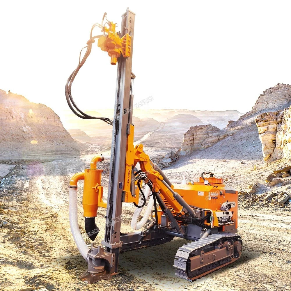 Price of Crawler Separated air Pneumatic Customization DTH Surface Mine Hard Rock Drill Rig Machine for Sale
