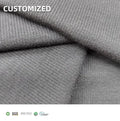 Breathable Combed Organic Cotton Seacell Spandex Weft Knitted Jersey Fabric for Sleepwear & Activewear
