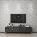 ZJ Modern PVC Waterproof Glue Adhesive 3D Wall Panels Wallpaper for Hotel Background Wall Exterior Outdoor Apartment Decoration