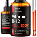 OEM/ODM/OBM Vegan Vitamin B12 Liquid Drops Methylcobalamin Max Absorption Mood & Metabolism Increase Natural Vitamin B12 Drops
