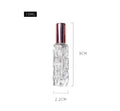 10 ml Custom Empty Perfume Bottles Luxury Refillable Portable Mini Travel Sample Perfume Glass Bottle