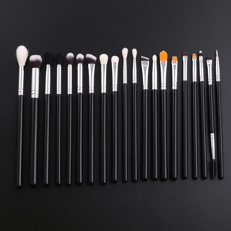 IPRESTA Private Label High End Personalized Hair 20pcs Eyeshadow Makeup Brush Set