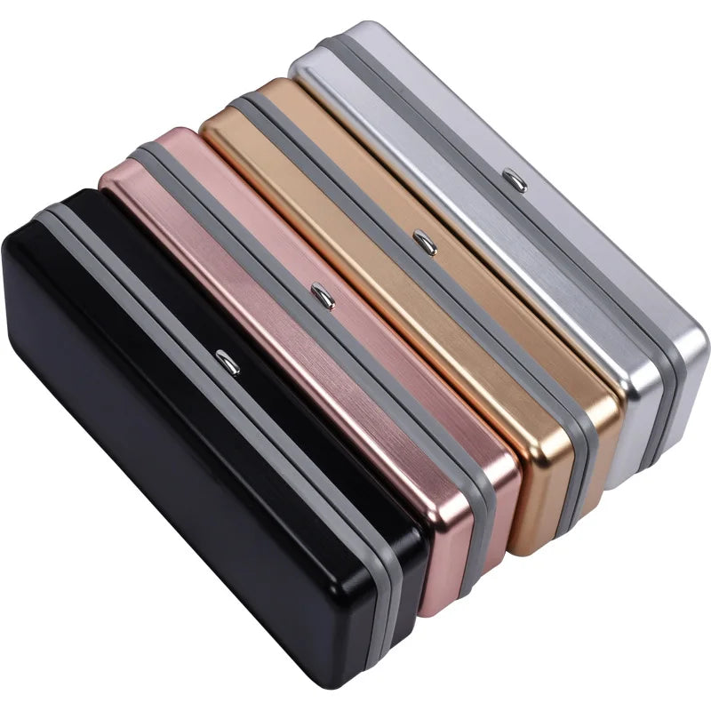 New Arrival Fashion Colorful Aluminum Eyeglasses Case with Covering