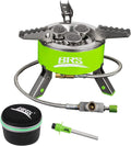 BRS 4200W Camping Stove Portable Backpacking Propane Butane Powerful Outdoor 3 Burners Windproof Gas Stove for Outdoor Hiking
