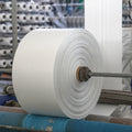 SG Global 55cm 112gsm Eco-Friendly Breathable Anti-Pull Tear-Resistant White PP Woven Fabric Rolls for Industrial Bags