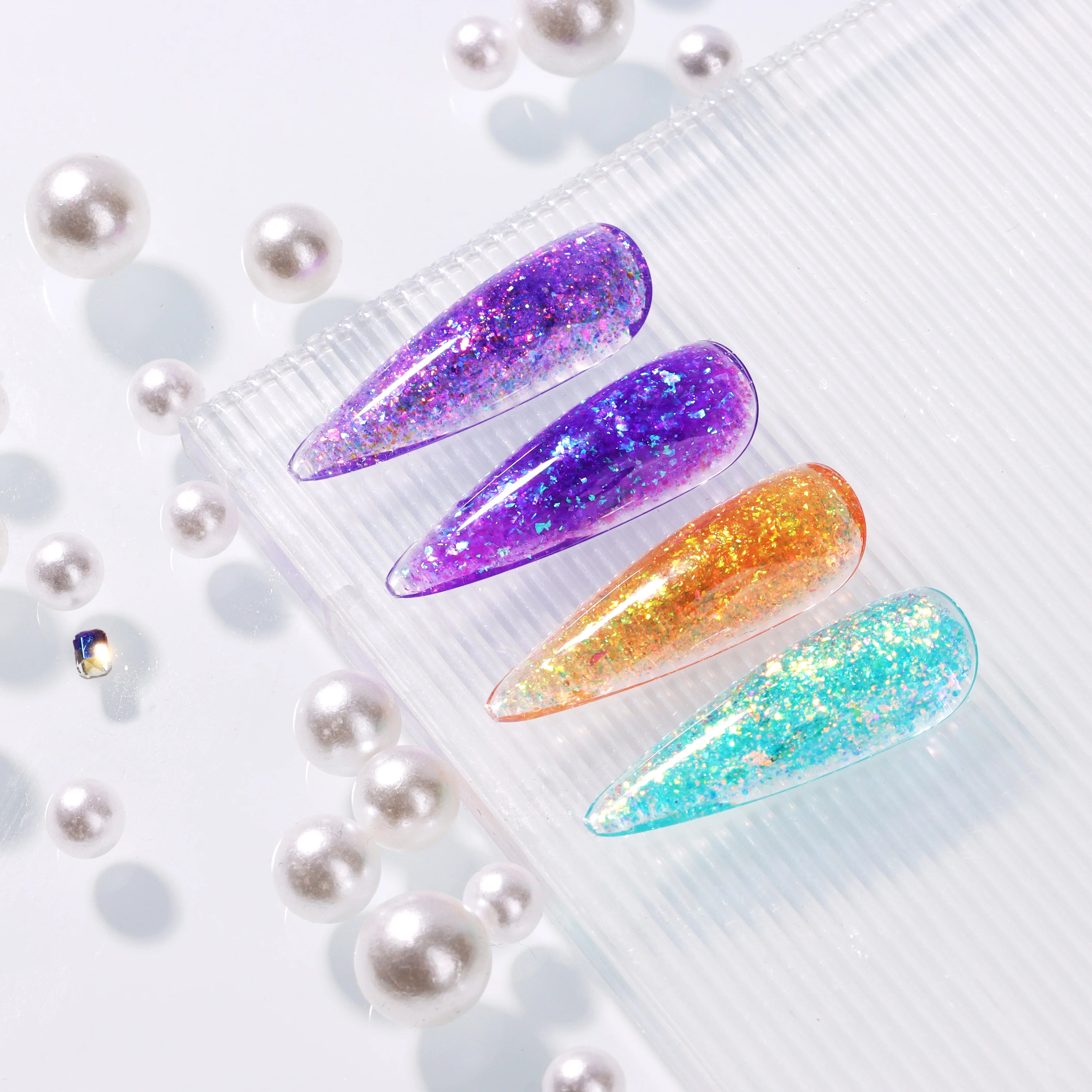 KINNCOGEL Rosy Clouds Yuki Extension GEL Quick Nail Polish Crystal Photo Therapy False Nails Art Glue 2KG