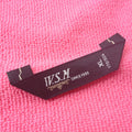 Miter Fold Sewing on Woven Neck Labelmiter Fold Clothing Neck Tag for Dress