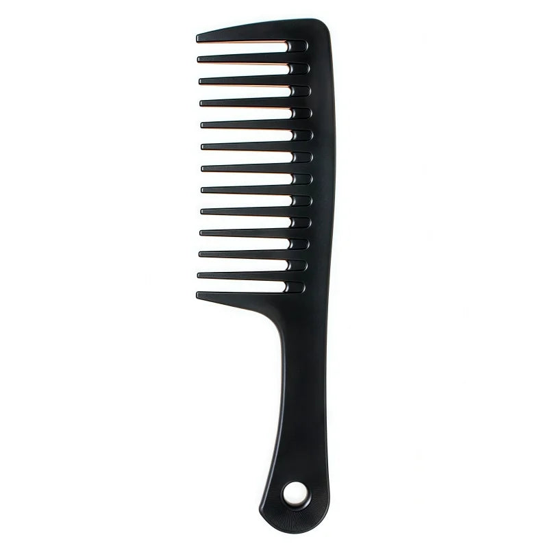 Anti-Static Hair Brush Detangling Hair Brush Custom Logo Wide Tooth Styling Hair Brush Comb Wide Tooth