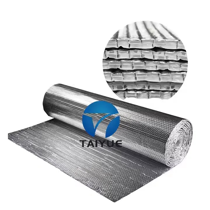 Modern Double Bubble Reflective 6mm/8mm Radiant Barrier Aluminum Foil Roof Insulation for Warehouse Construction Heat Material