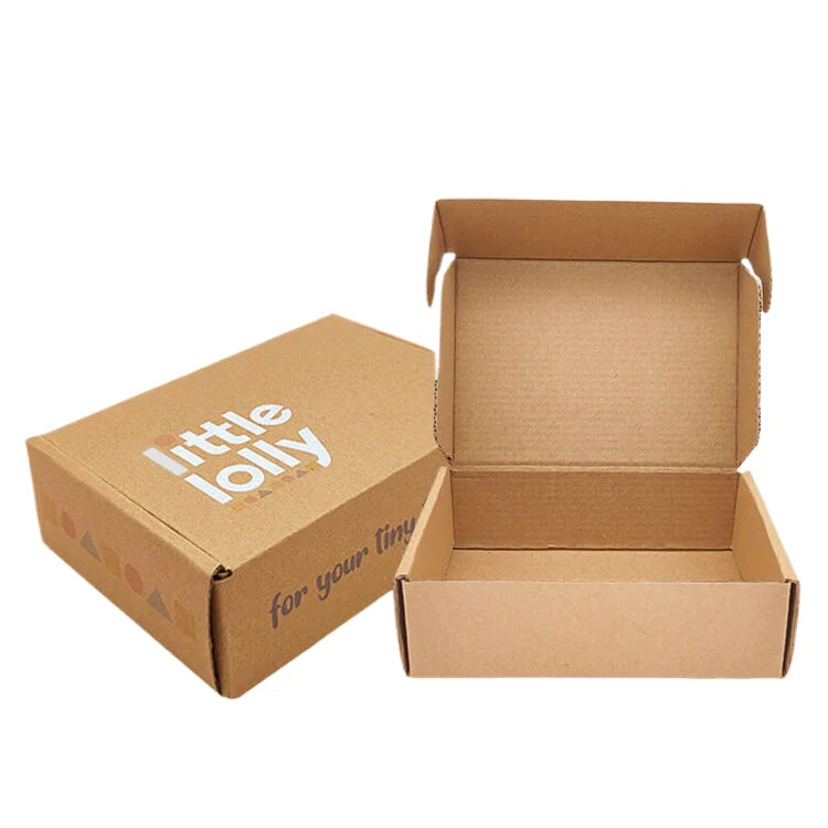Free Design Custom Printing Ecommerce Corrugated Cardboard Boxes Packaging Mailer Box for Shipping Goods