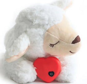 Hot Selling Cat Plush Prime Heartbeat Toy Pet Dog Calming Anxiety Relief Accompany Interactive Pet Toys