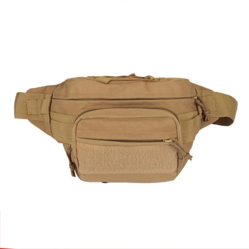 Factory Wholesale Multi-Functional Vintage Tactical Waist Bag Water-Proof Zipper Oxford Material Outdoor Activities Mobile Phone