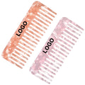 Custom Logo Hot Comb Hair Comb Portable Home Use Wide Tooth Hairdressing Comb Anti-Static Smooth Anti-Static Barber Comb