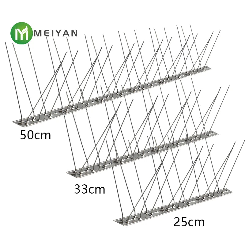 SS304 Bird Repellent Garden Balcony Roof Bird Repellent Anti Climbing Spike