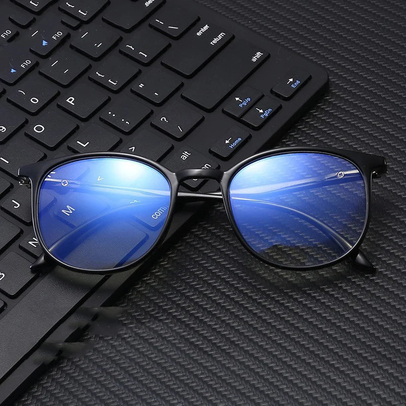 2023 Anti Blue Light Glasses Adult Student Decorative Eyeglasses Frame Male Tr90 Myopia Spectacles Frame