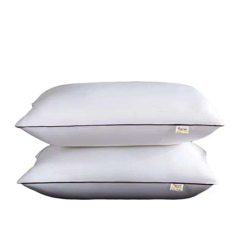 Hot Sale Microfiber Soft 100% Cotton Neck Pillow Travel with Used for Hotel
