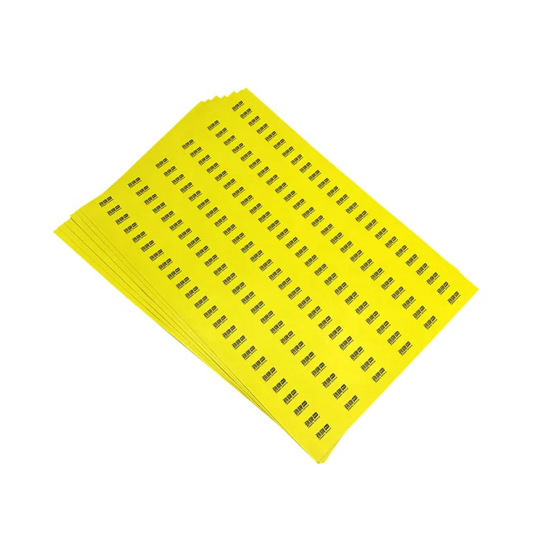 KY-202205160 Custom Self Adhesive Barcode Label Sticker Printinga4 Paper Barcode Stickerbarcode Label
