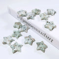 Huiying Wholesale Crystal Quartz Healing Kiwi Stones Star Stone For Fengshui Crafts