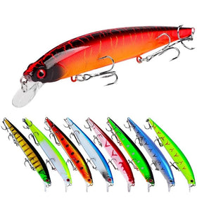 SNEDA Fishing Lures Kit Minnow Lures 14CM/18.5G Crank Bait Fishing Tackle Topwater Baits for Bass Trout Saltwater/Freshwater