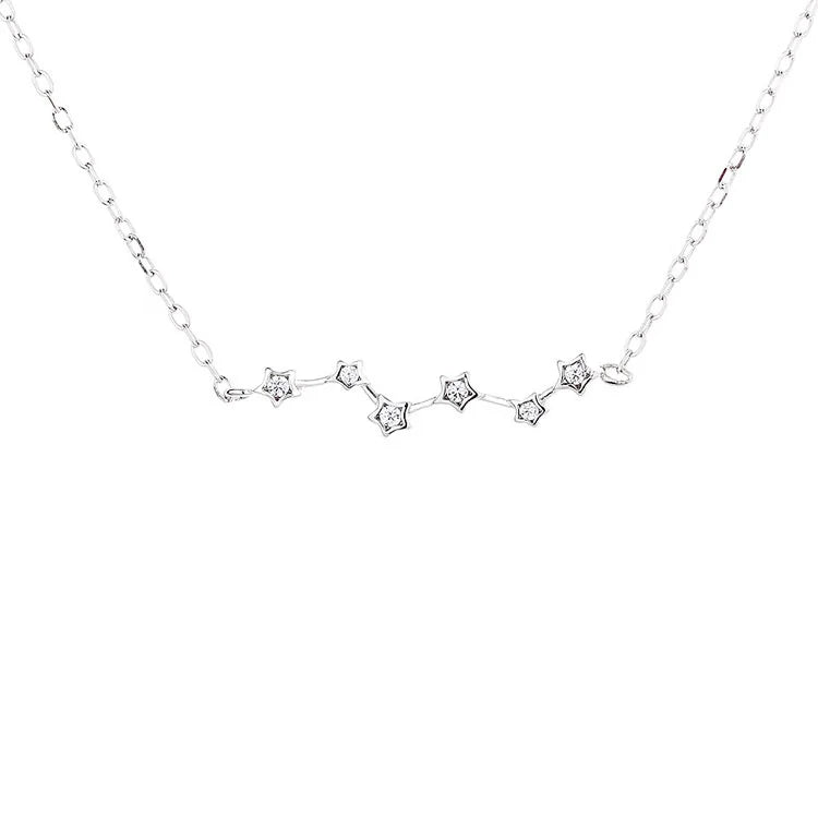 Yaeno Factory Wholesale Star Necklace in Pure Silver 925 Choker Necklace Jewelry for Girls
