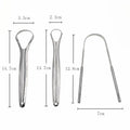 OEM Flexible Handle Tongue Scraper Kit Metal Blunt Edges Copper Tongue Scraper