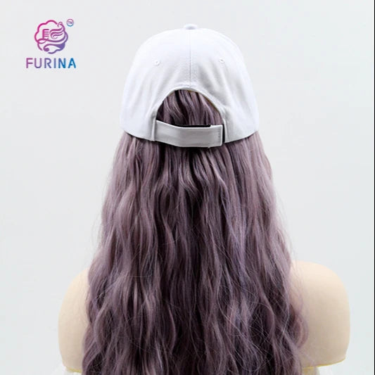 Beauty Daily Item Black Chapeau With Synthetic Natural Curl Hair Dome Chapeau for Making Wigs Soft and Shine to Travel and the g