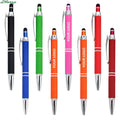 New Arrival Soft Touch for Stylus Pen Novelty Design Ball Point Metal and Plastic Body for Touch Screens With Custom Logo