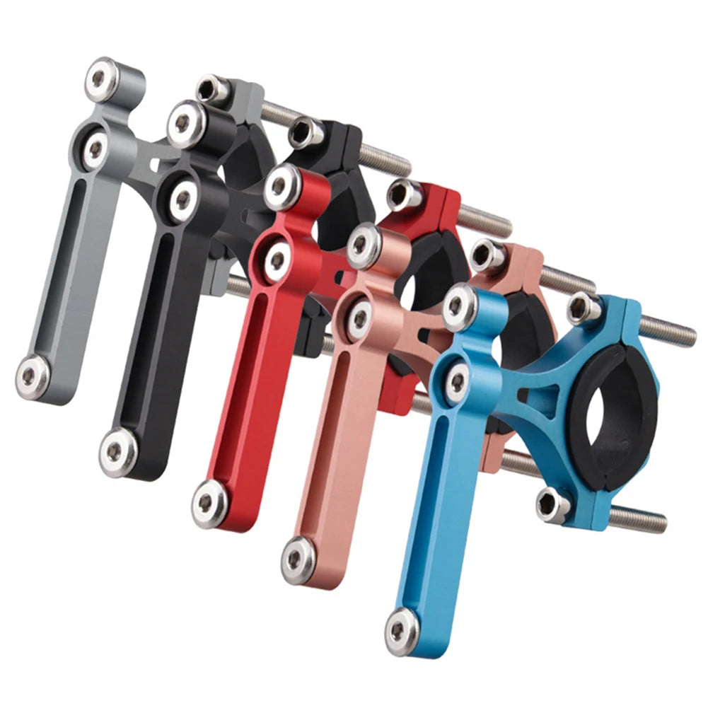 MTB Bike Water Bottle Holder Adapter Rack Bicycle Water Bottle Clip Cage with Handlebar Bracket Mount Essential Accessories