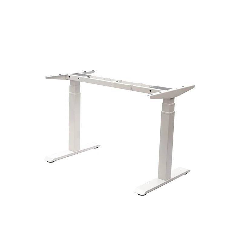 Modern Multipurpose Office 2 Dual Motor Electric Height Adjustable Metal Table Frame Stable Lifting Standing Desk