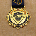 High Quality Gold Autumn Sport Finisher Medal Fall Rec Running Medal Custom