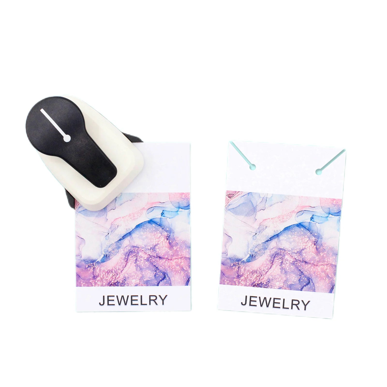 689XY Earrings Necklaces Bracelets Jewelry Card Punching Machine Hole Puncher Embossing Machine