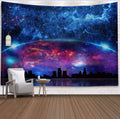 Psychedelic Pattern Indian Tapestry Wall Hanging Decoration Bohemian Beach Towel Polyester Thin Blanket