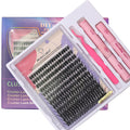 Custom Logo Cluster Lashes DIY Lash Sealant and Bond Segment Lash Clusters