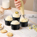 4 Pieces in Set Large Silicone Muffin Cups for Air Fryer Silicon Egg Poacher Ramekins for Air Fryer Air Fryer Egg Molds