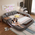 Luxury Hotels Multifunction European Style Modern Popular Storage Tatami Fabric Beds king Size Bed