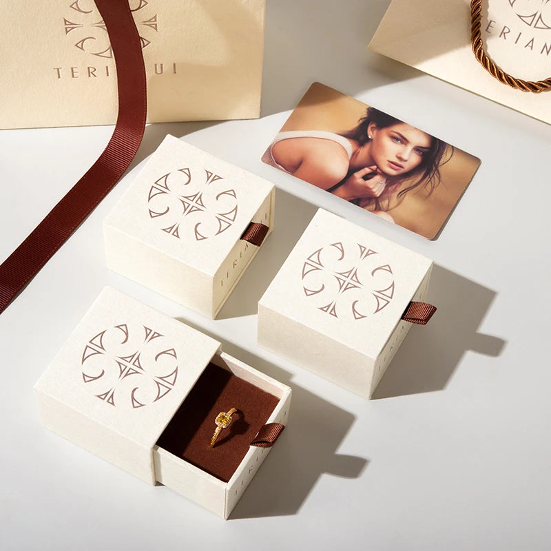 Lionwrapack OEM Exquisite Jewelry Box Custom Jewelry Drawer Packaging Box Cardboard Jewellery Box Packaging