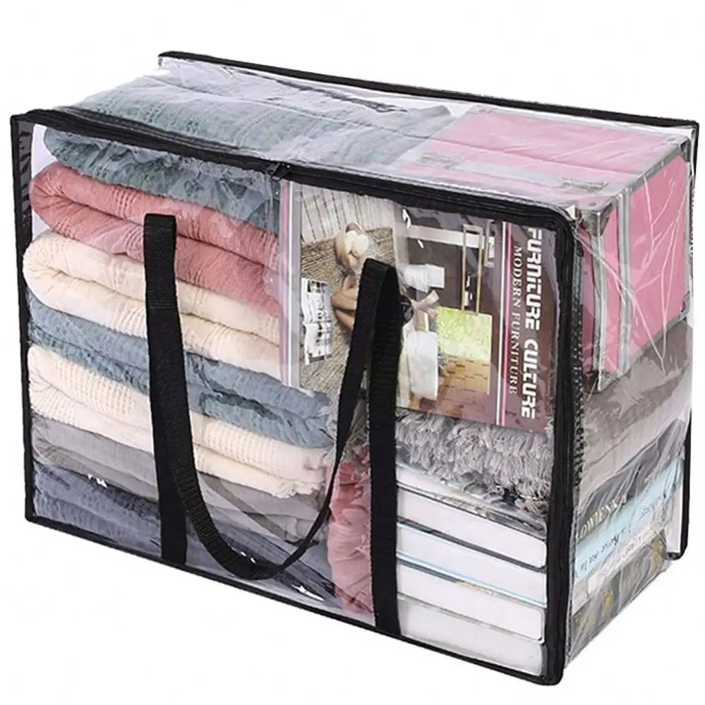 Waterproof Moving Bags Clear Bedding Bag for Clothes Comforter Blanket Pillow PVC Multifunction Packaging  Bags