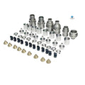 Copper Brass Iron Aluminum Stainless Steel Titanium Custom CNC Machining Parts Metal Milling Machined Factory Chengshuo