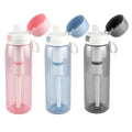 Manual Outdoor Survival Alkaline Water Ionizer Filter Bottle for Car RV & Household Use
