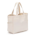 Custom Logo High-Quality Natural Eco Women Men Handbags Canvas Tote Bags Reusable Cotton Grocery High Capacity Shopping Bag
