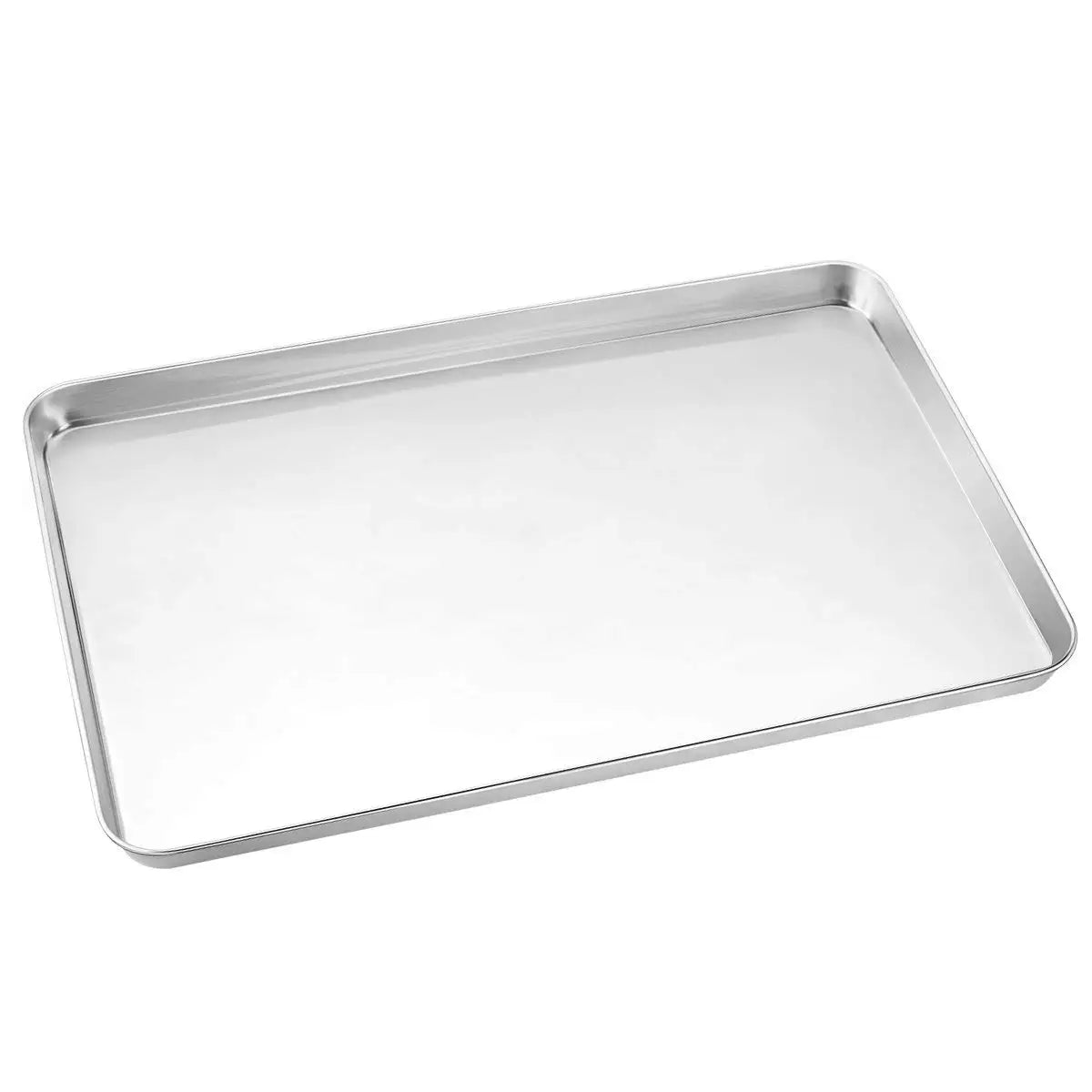 Commercial Size 300x400mm Black Aluminium Tray for Baking Cakes & Baguettes 3.0cm High Eco-Friendly Flat Baking Dish