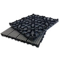 New Style European Design Brushed Engineered WPC Outdoor Decking Tiles Waterproof Anti-slip