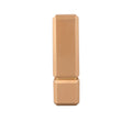 High Quality Luxury Gold Square Frosted Lipstick Empty Case Lip Balm Tubes Container