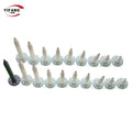 Common Nail Fasteners for Exterior Wall Insulation Smooth Shank Cupped Head for Gas Nail Gun