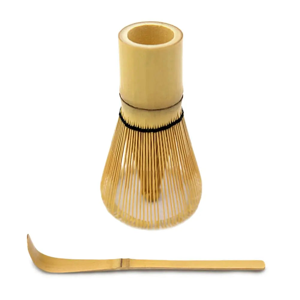 Newell Bamboo Tea Set Kit Customise White Bamboo New Design Personalized Tea Set Scoop  Tea Whisk and Spoon Set for Matcha