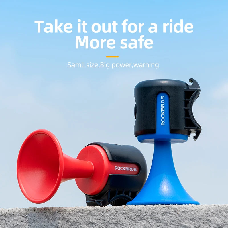 ROCKBROS  Bicycle Electric Horn Bell Road Bike Mountain Bike Children's Bike Universal Warning Bell Bicycle Bell