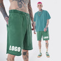 Custom Logo Sweatpants High Quality Sports Joggers French Terry Oversized Sweatshirt Heavy Cotton Grey Gym Joggers for Men