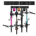 Modern Design 9mm Thick Powder Coated Steel Garage Storage Hooks Bike Storage Rack Vertical Bicycle Hanger Multifunction